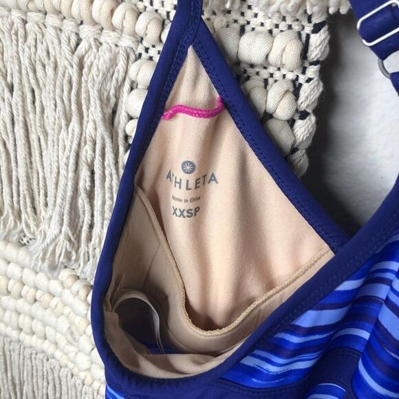 Athleta Shorebreak Wildflower Blue Swim Dress - Picture 8 of 12